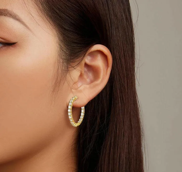 14k Gold Luminous Earrings - Hannaca