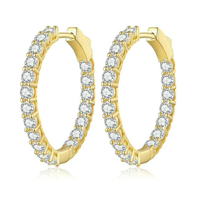 14k Gold Luminous Earrings - Hannaca