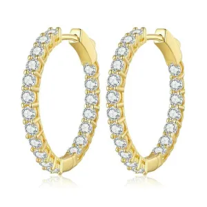 14k Gold Luminous Earrings - Hannaca