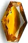17x12mm (4750) Coffin Shape Unfoiled