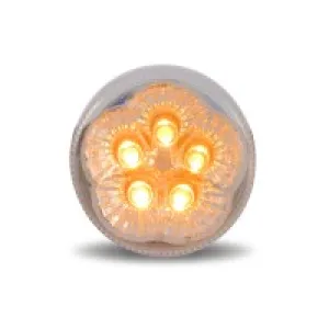 2" Clear Amber Super Diode LED Marker Light
