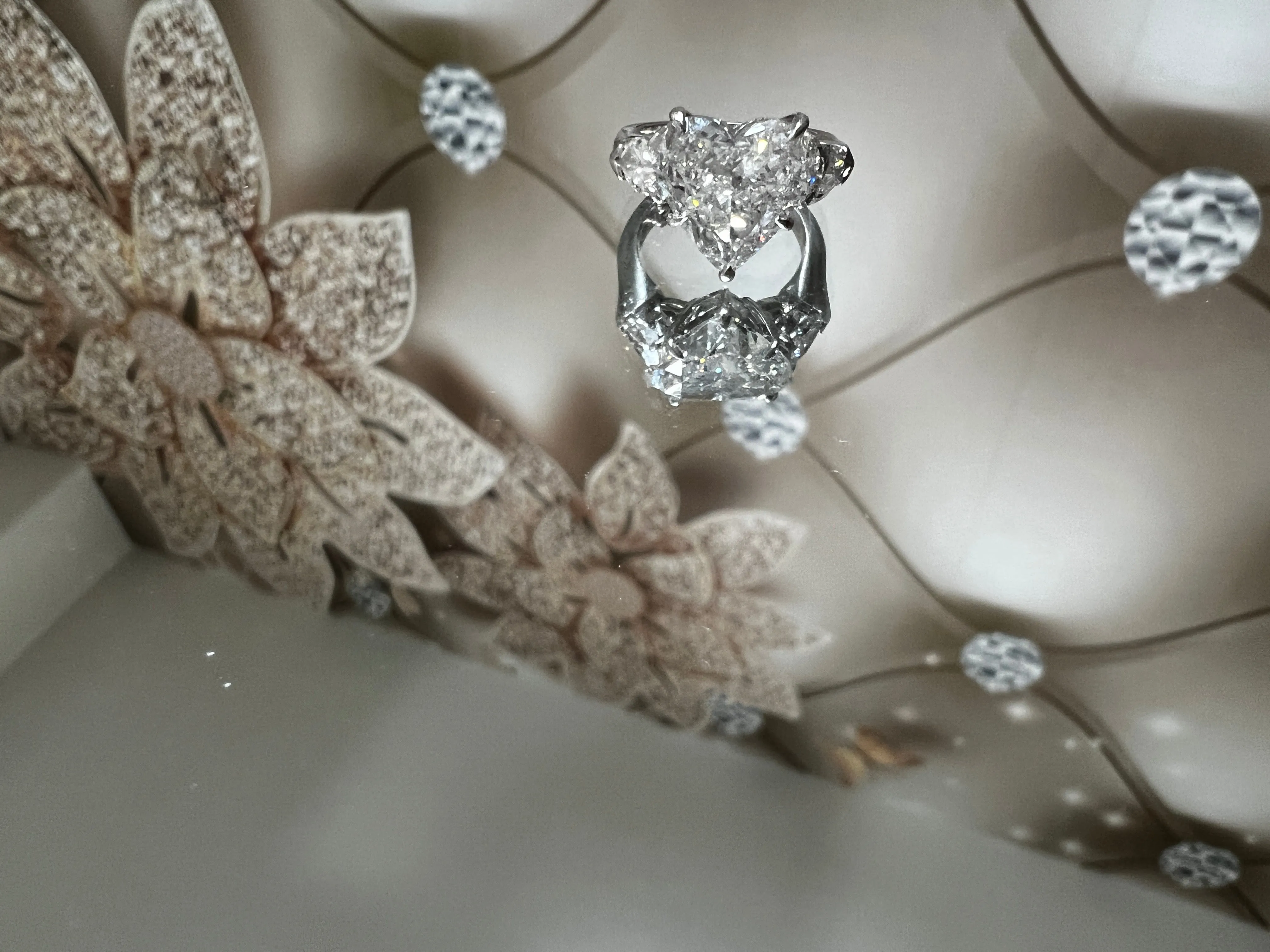 4.15 ct Heart Diamond Ring