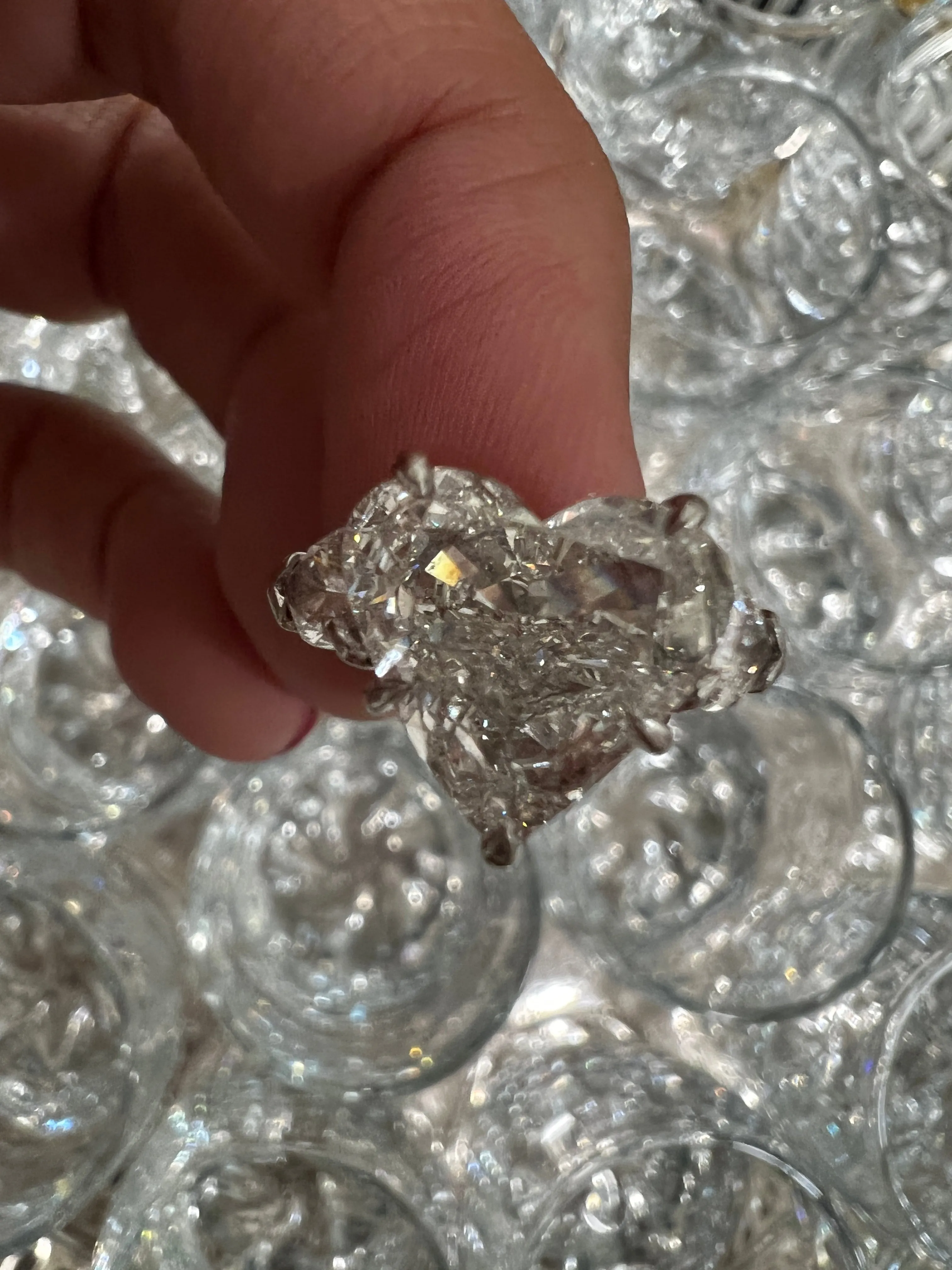 4.15 ct Heart Diamond Ring