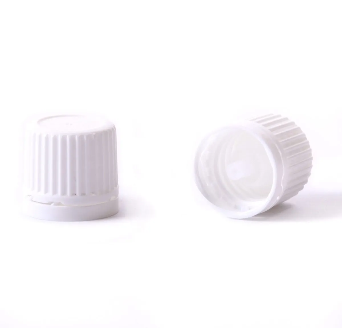 50ml Amber Glass Boston Round Bottle With Tamper Evident Cap (Black or White)