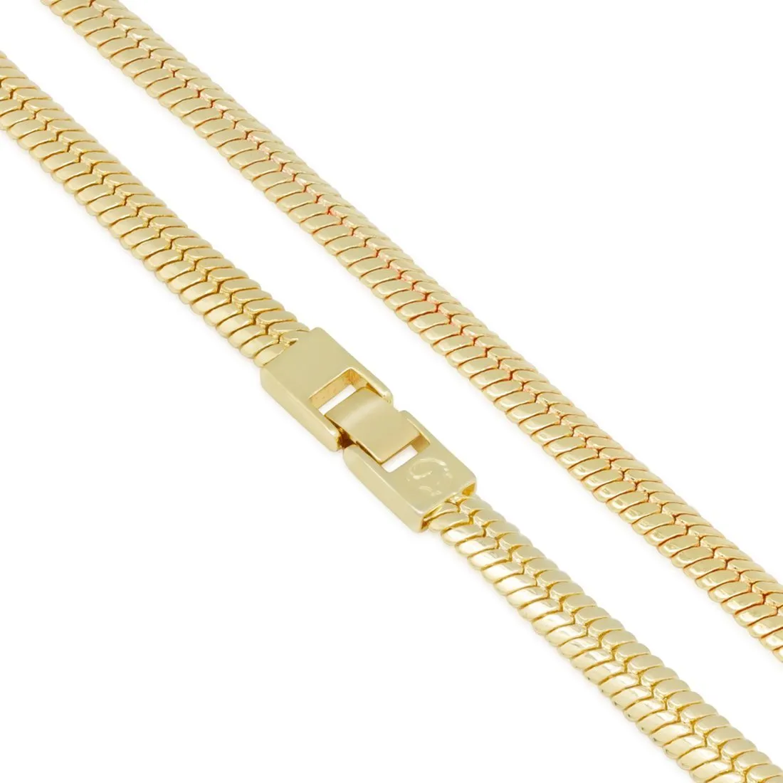 8mm Thick Herringbone Chain Choker Set