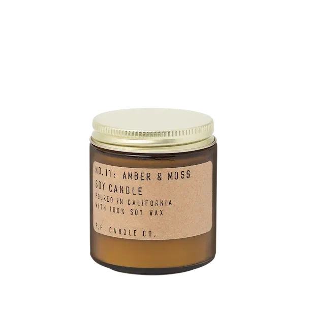 Amber & Moss Amber Jar Soy Candle