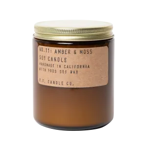 Amber & Moss Amber Jar Soy Candle