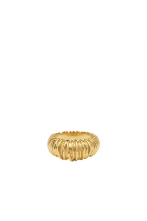 Amber Sceats Louis Ring - Gold