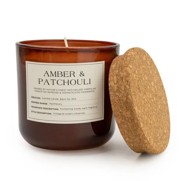 Apothecary Amber & Patchouli Medium Candle