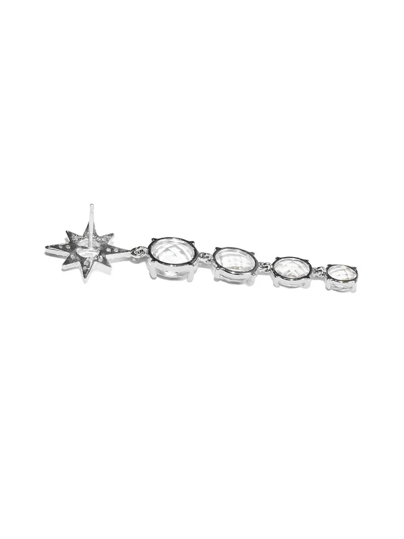 Aztec Graduated Starburst Earrings