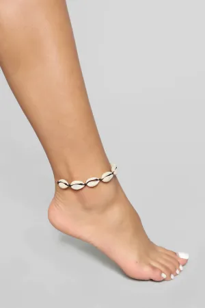 Baby Can't You Sea Anklet - Natural