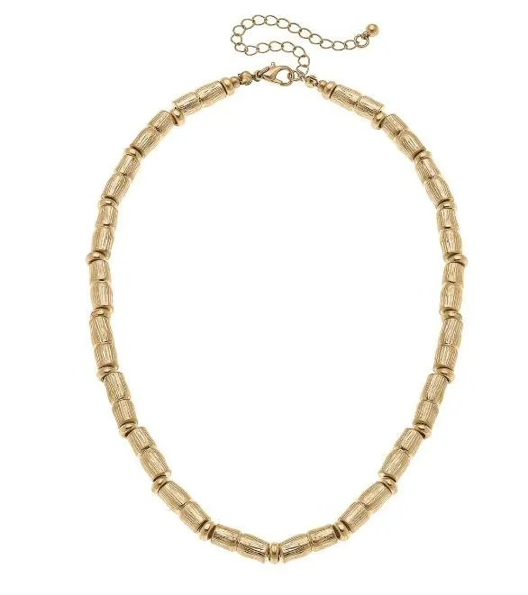 Bamboo Beaded Necklace