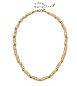 Bamboo Beaded Necklace