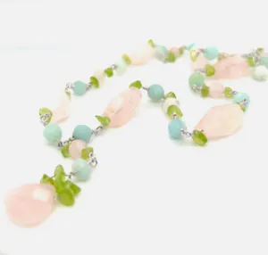 Beaded Multicolor Y-necklace