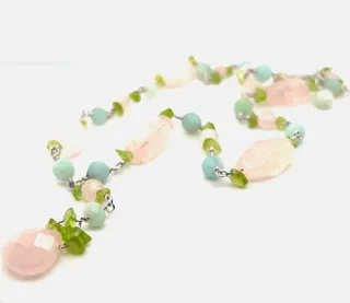 Beaded Multicolor Y-necklace