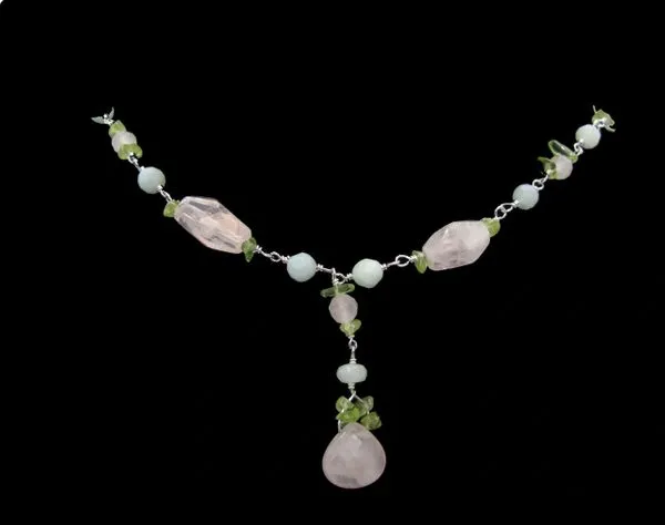 Beaded Multicolor Y-necklace
