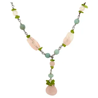 Beaded Multicolor Y-necklace