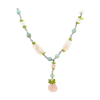 Beaded Multicolor Y-necklace