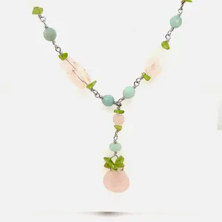 Beaded Multicolor Y-necklace