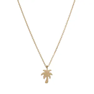 Beaded Palm Tree Necklace (ready to ship option)*