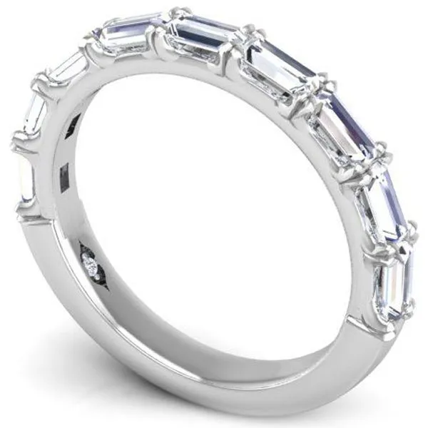 BGLG Nolita 0.55 Carat Baguette Cut Lab-Grown Diamond Wedding Band