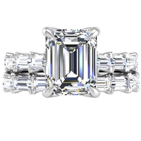 BGLG Nolita 0.55 Carat Baguette Cut Lab-Grown Diamond Wedding Band