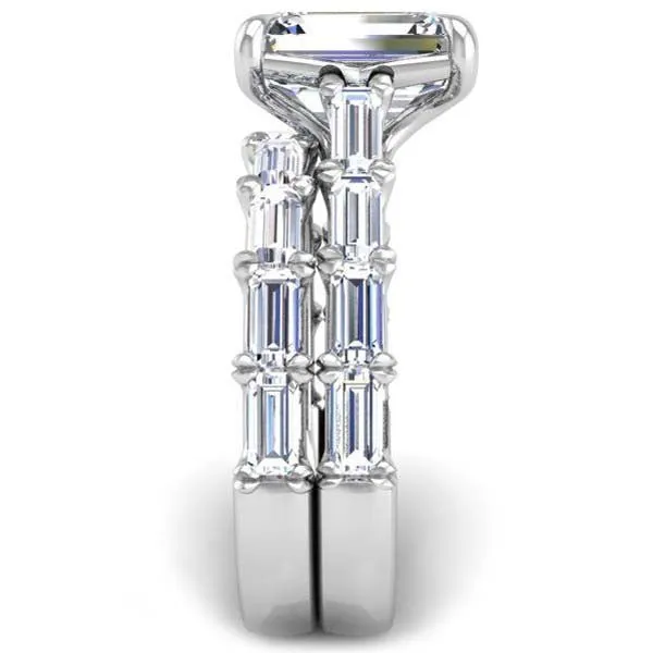 BGLG Nolita 0.55 Carat Baguette Cut Lab-Grown Diamond Wedding Band