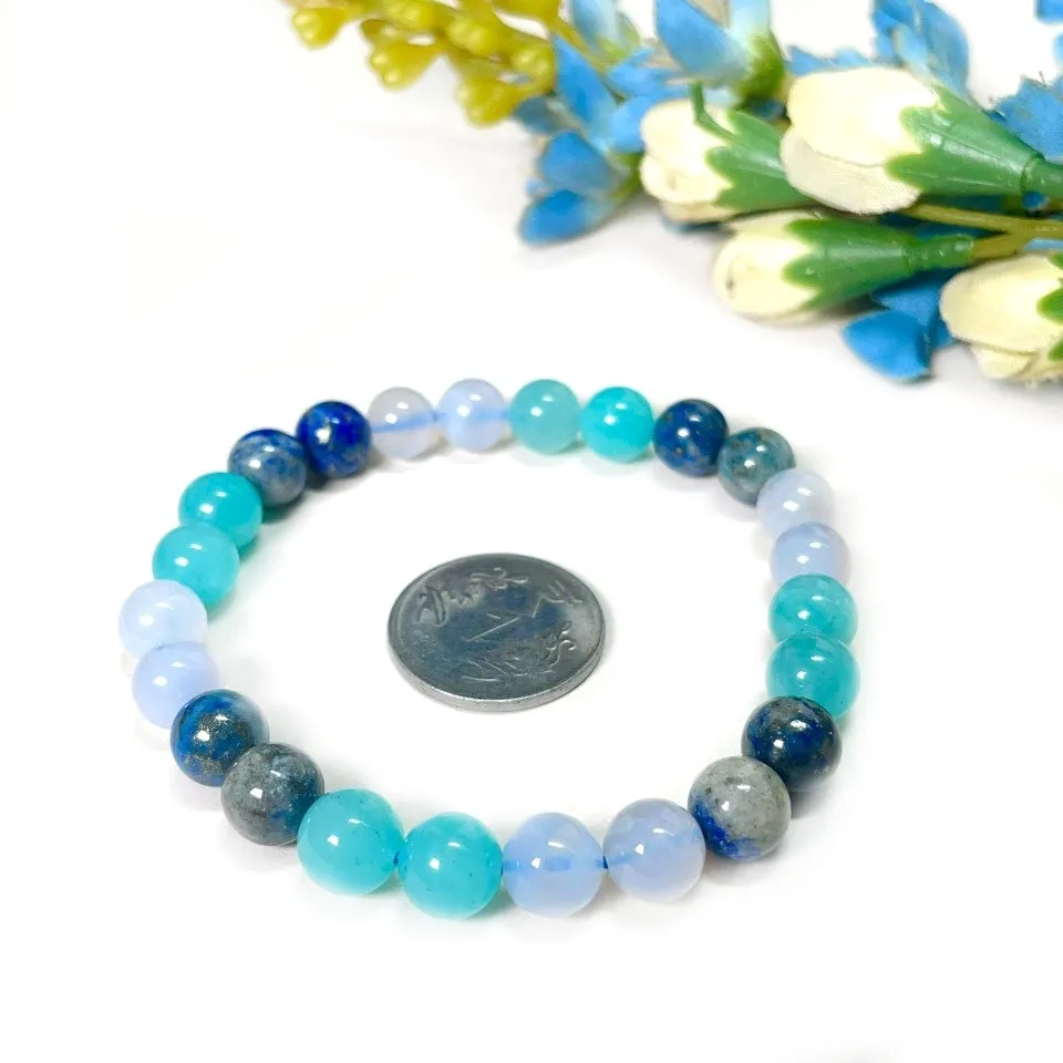 Bracelet to Balance and Strengthen the Throat Chakra