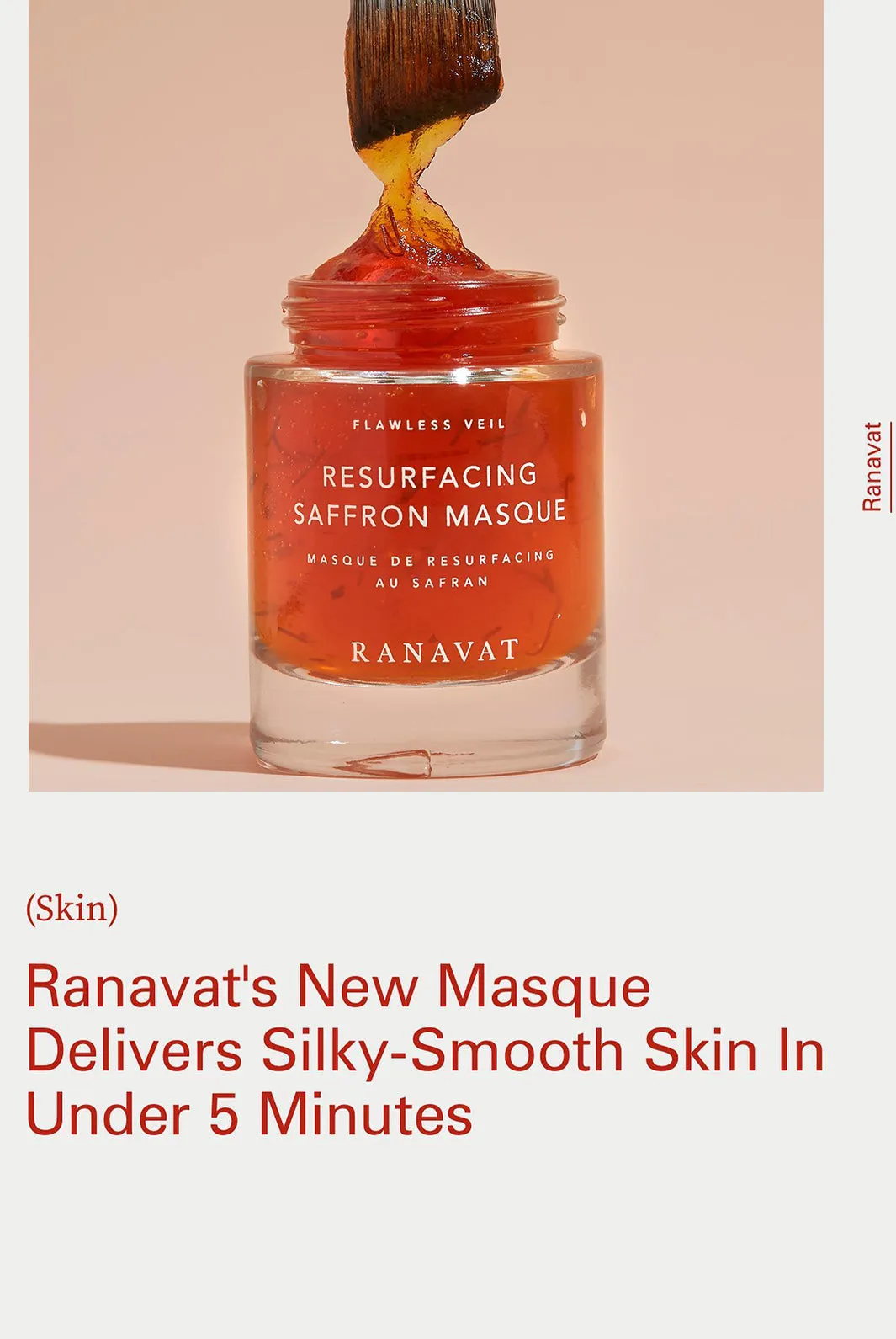Brightening saffron serum – Radiant Rani