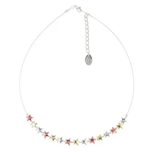 Carrie Elspeth Metallic Seren Star Haematite Links Beaded Necklace