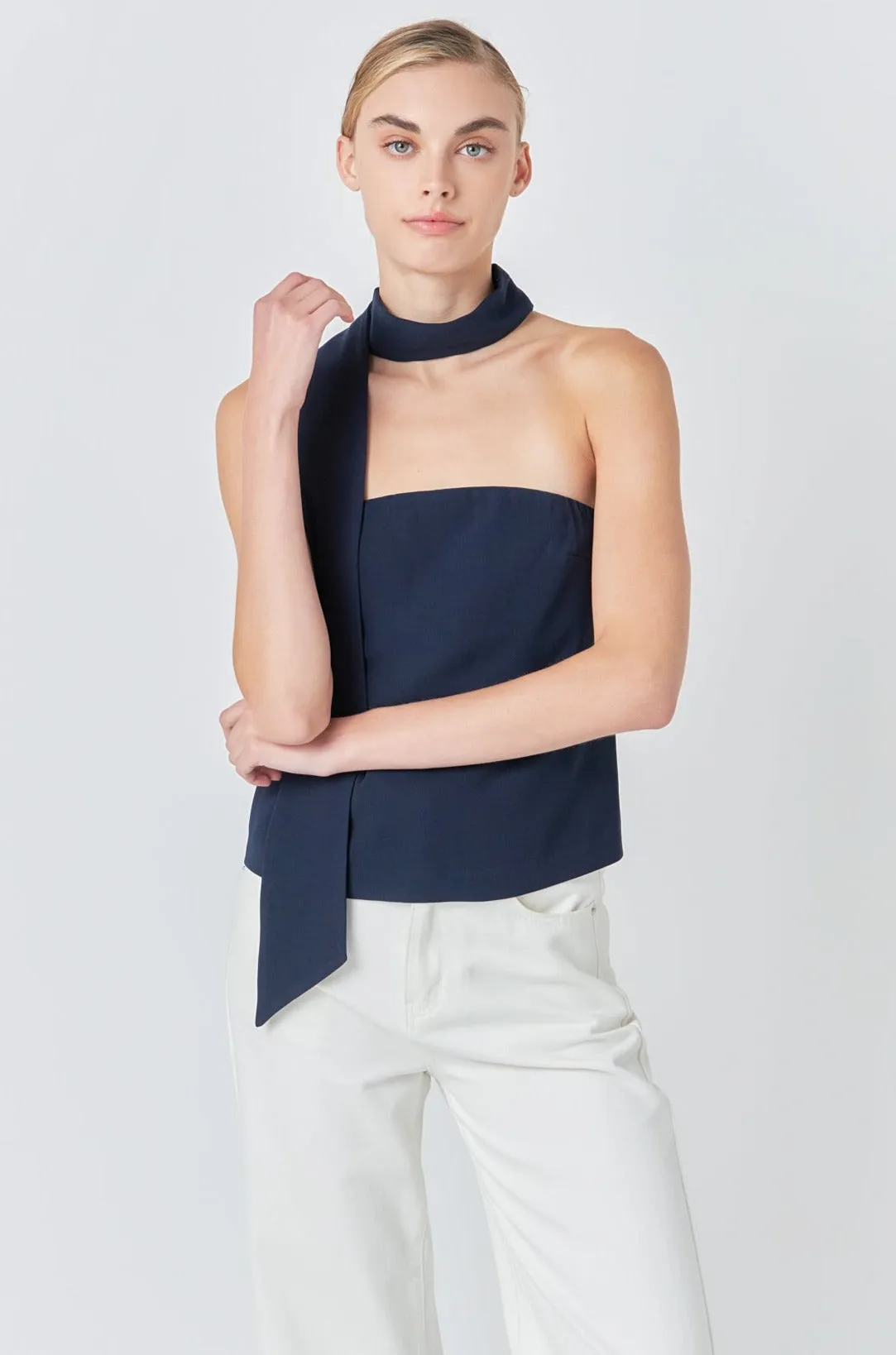 Choker Tie Top