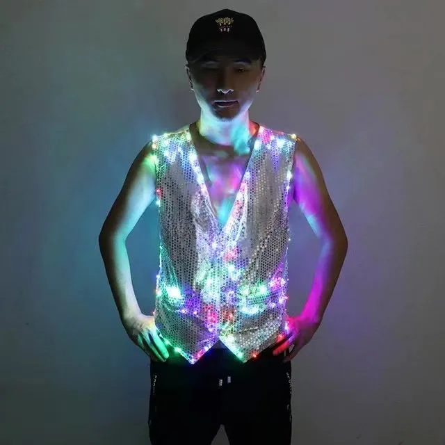 Colorful LED Luminous Vest