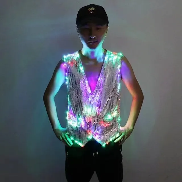 Colorful LED Luminous Vest
