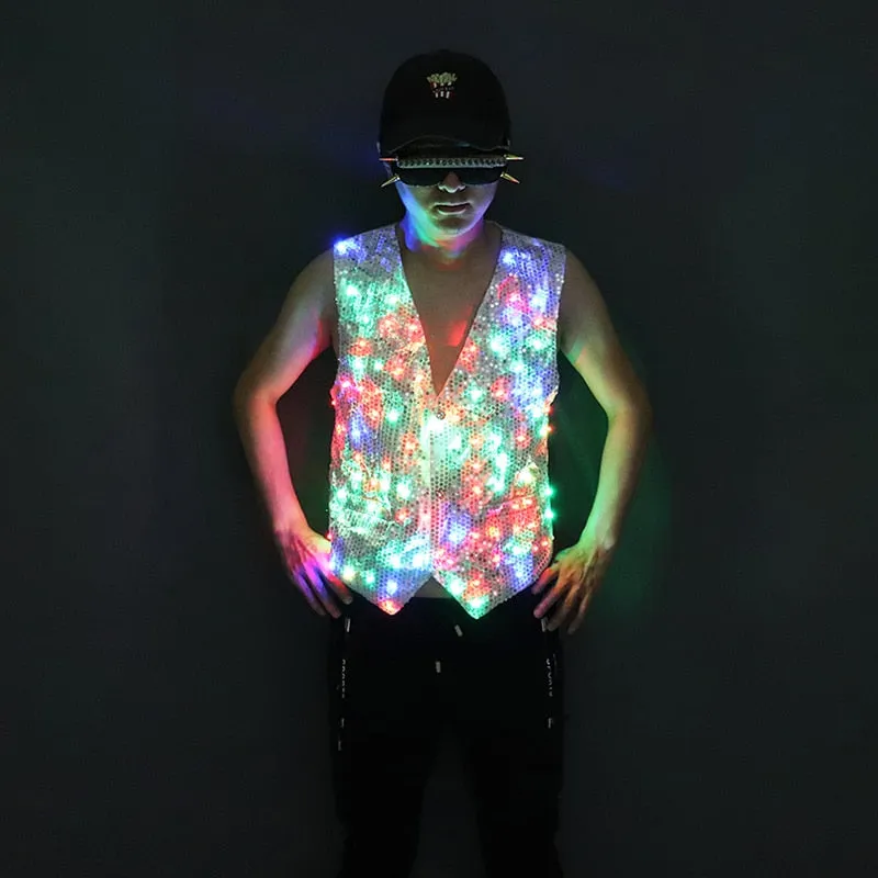 Colorful LED Luminous Vest