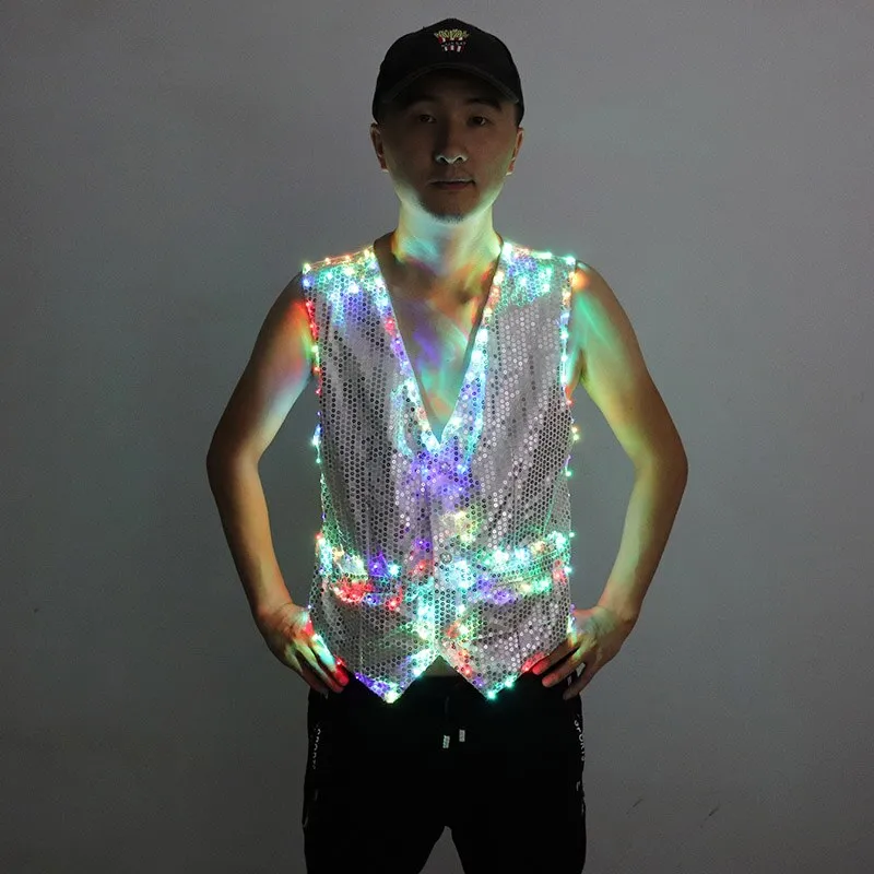 Colorful LED Luminous Vest