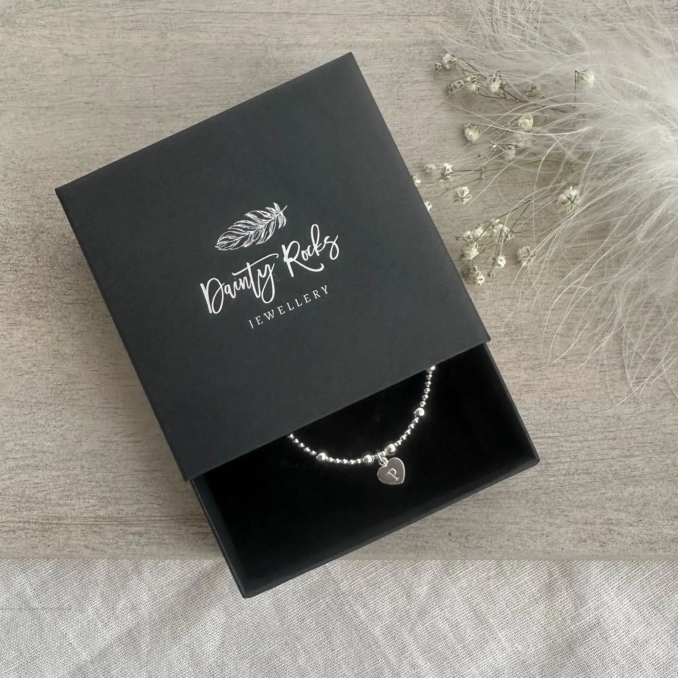 Dainty Birthstone Family Necklace for Mothers Day in Sterling Silver