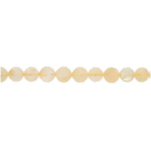 Dakota Stones Gemstone Beads, Citrine, Faceted Round 10mm (16 Inch Strand)