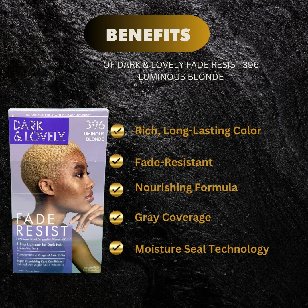 Dark & Lovely Fade Resist 396 Luminous Blonde