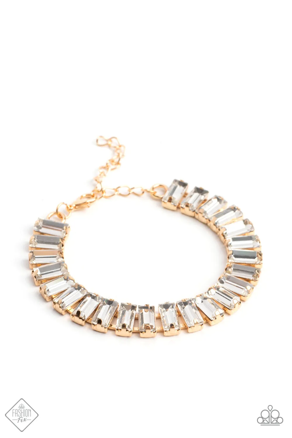 Darling Debutante - Gold Bracelet - Paparazzi Accessories