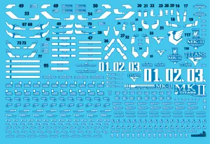DD PG Mk-II Titans Luminous Water Decal