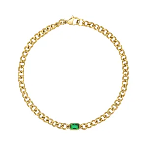 Dione Anklet - Green