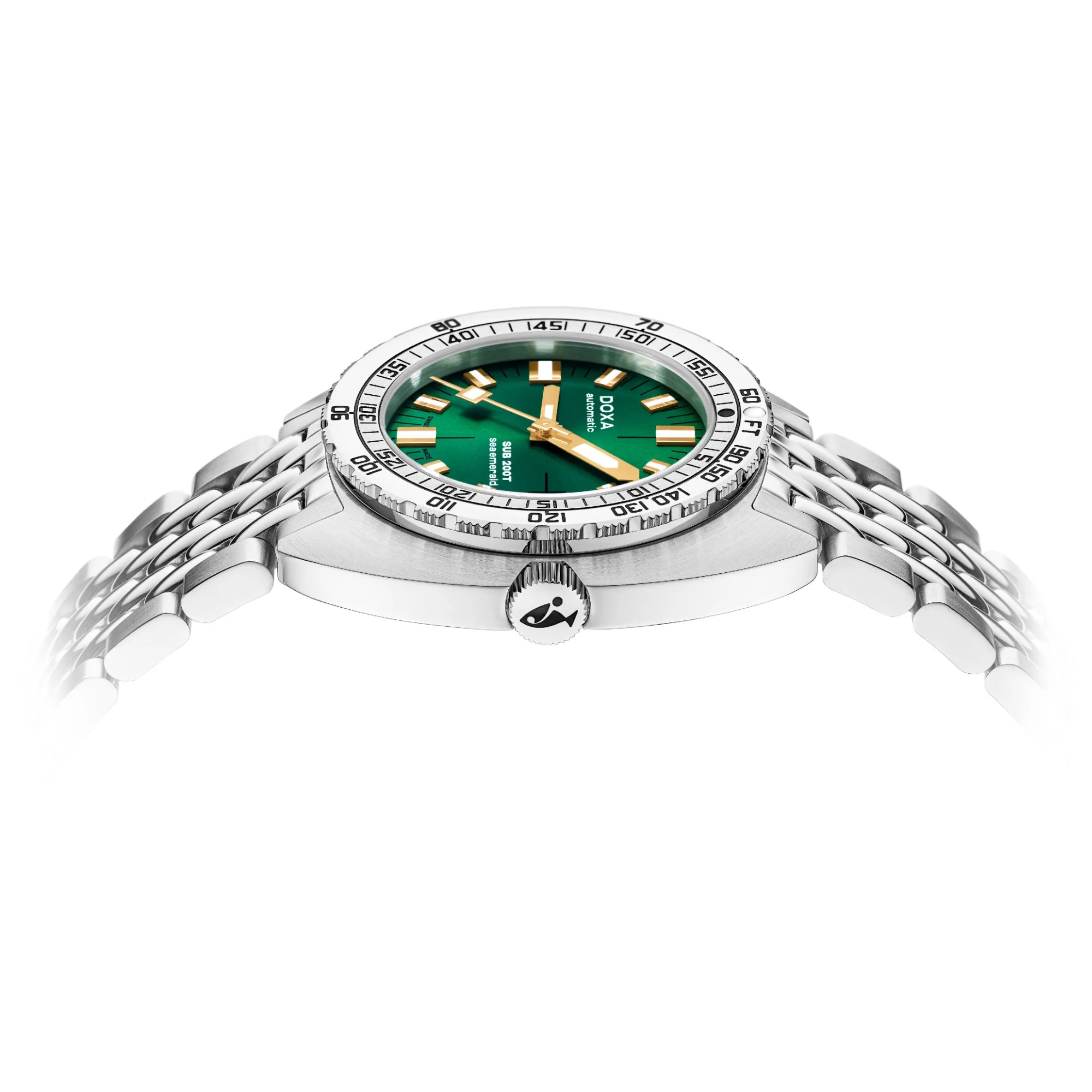 Doxa 200 T - Sea Emerald (Green) Sunray Dial
