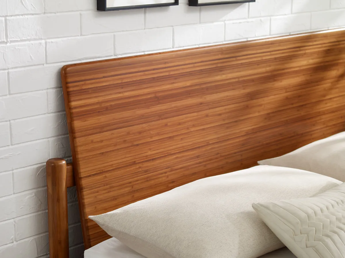 Greenington Monterey Queen Platform Bed, Amber - GMT0001AM