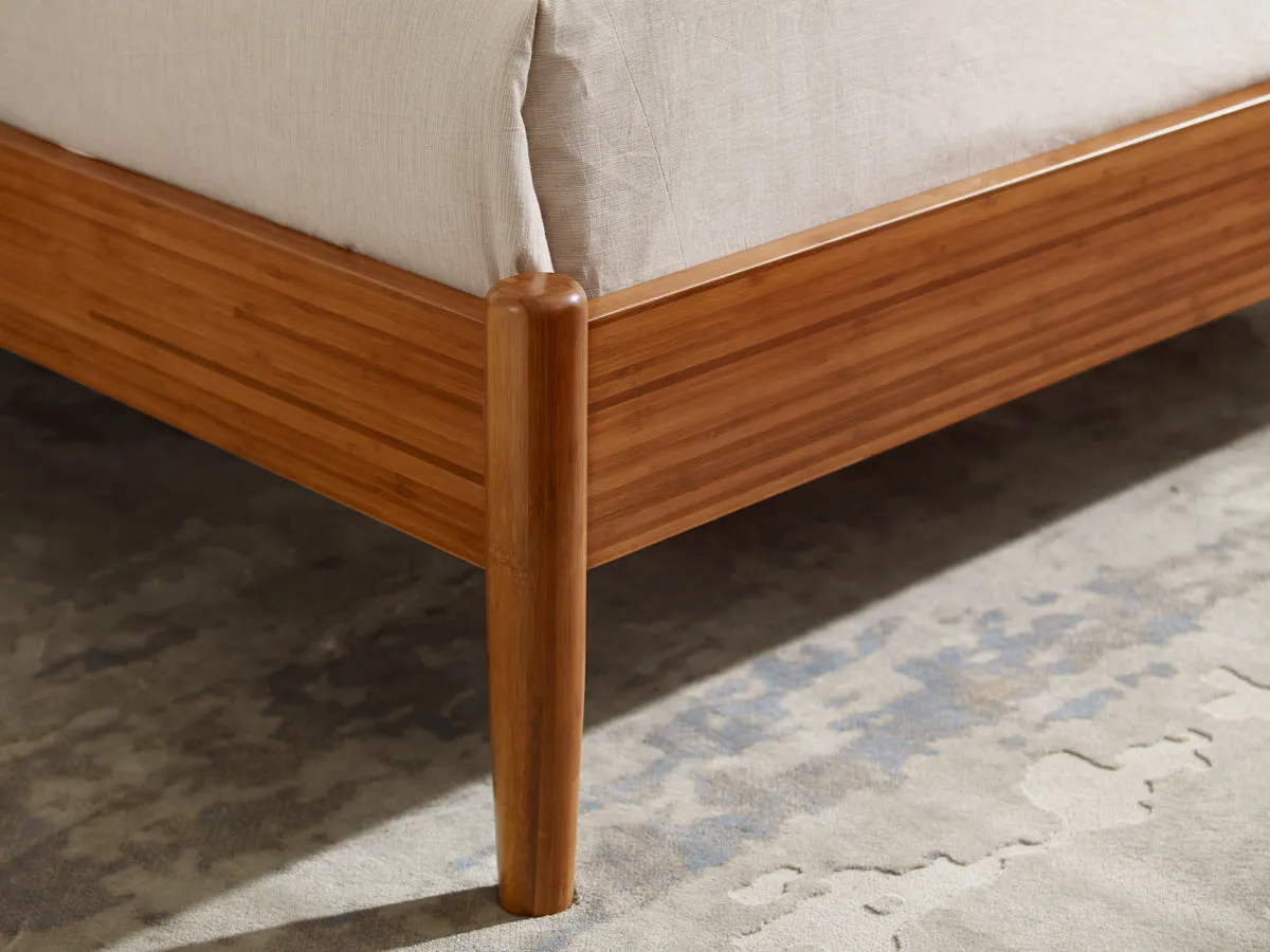 Greenington Monterey Queen Platform Bed, Amber - GMT0001AM