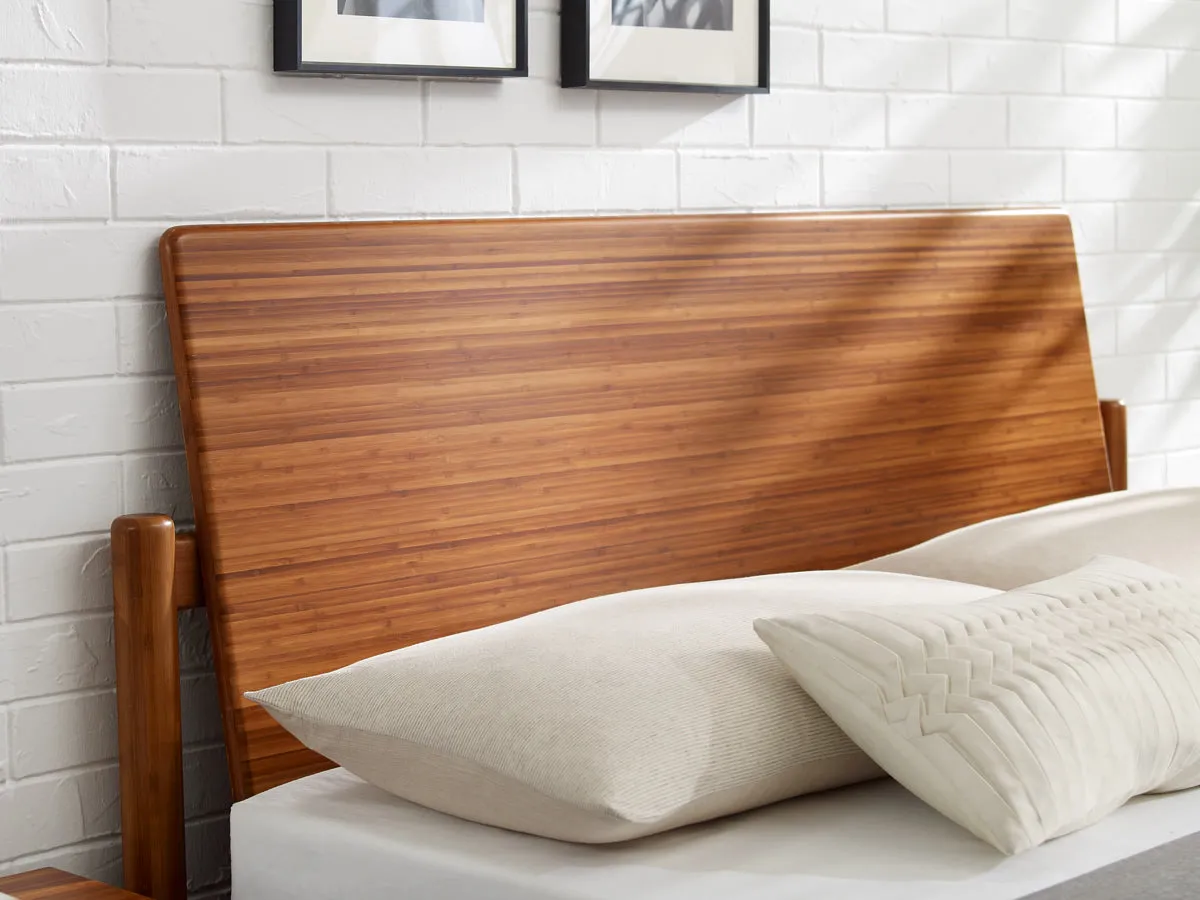 Greenington Monterey Queen Platform Bed, Amber - GMT0001AM