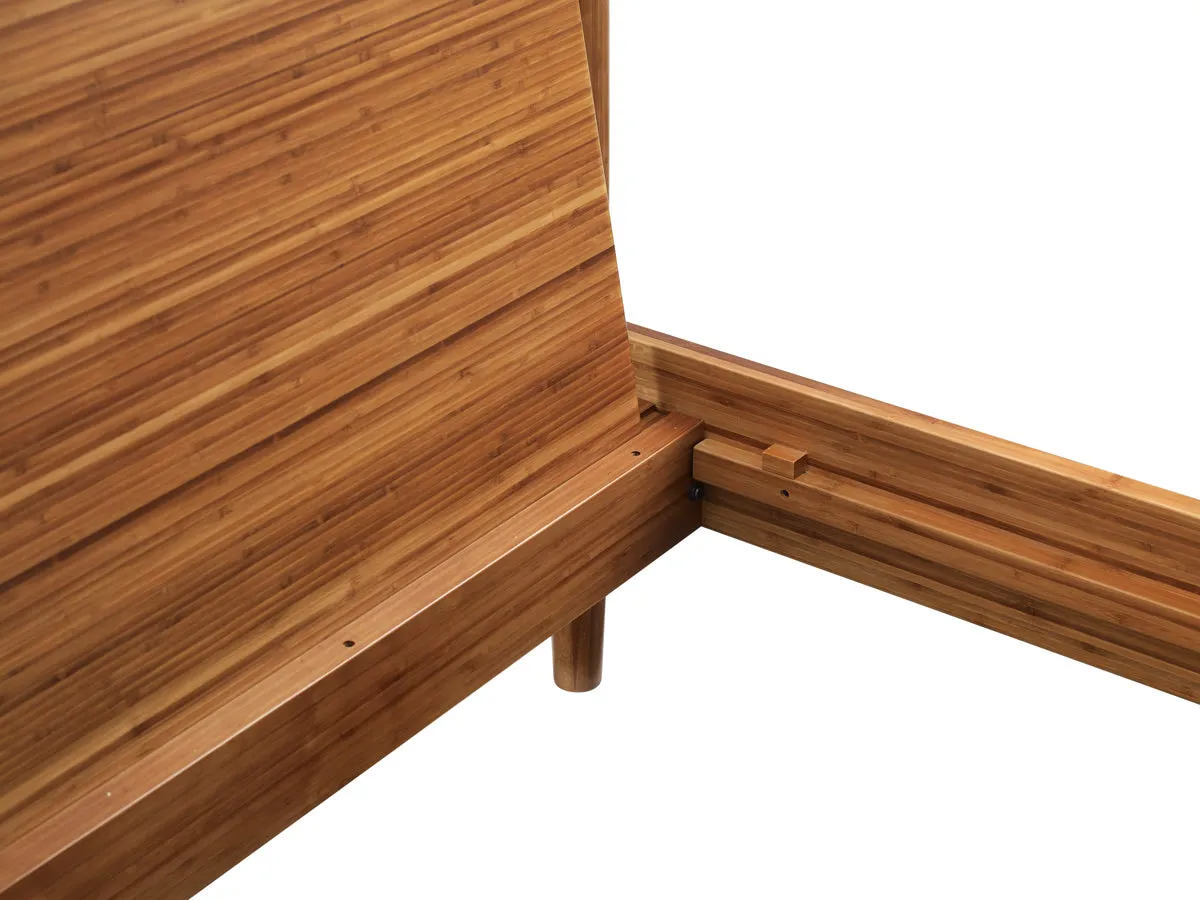 Greenington Monterey Queen Platform Bed, Amber - GMT0001AM