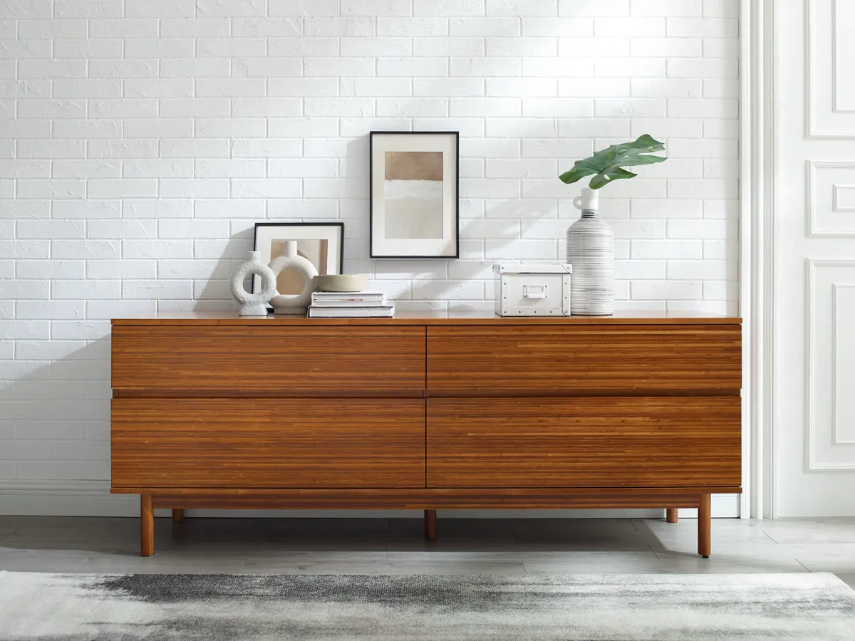 Greenington Ventura 4 Drawer Double Dresser - GVA0006AM