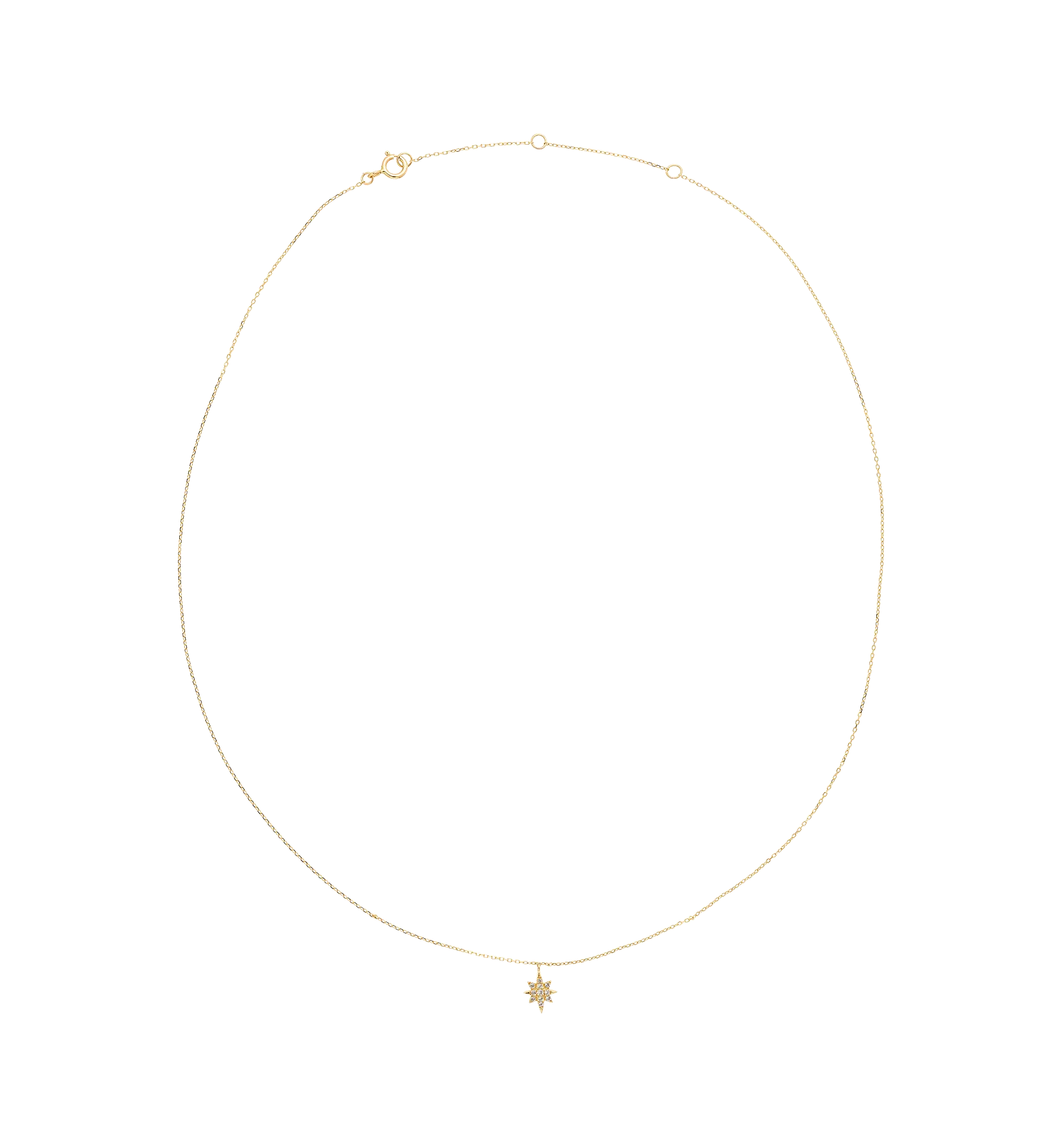 Heavenly Body Necklace 14K