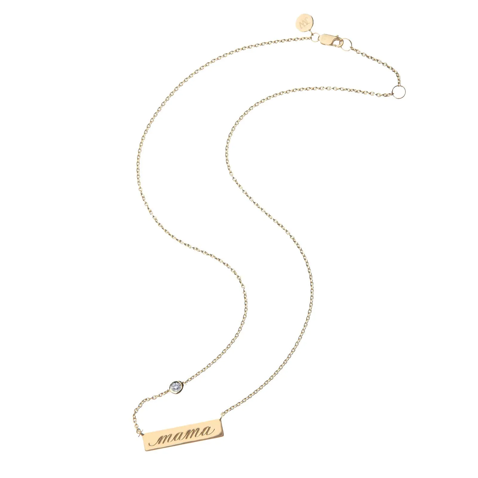JOY Mama Necklace in 10k Gold
