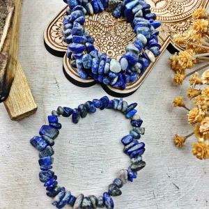 Lapis Lazuli Chip Stretch